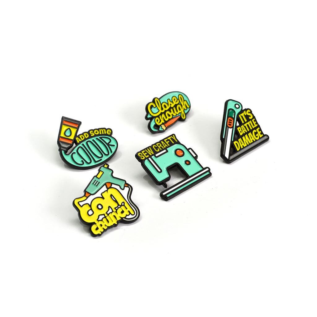 Enamel deals pin bundle of 5 pins