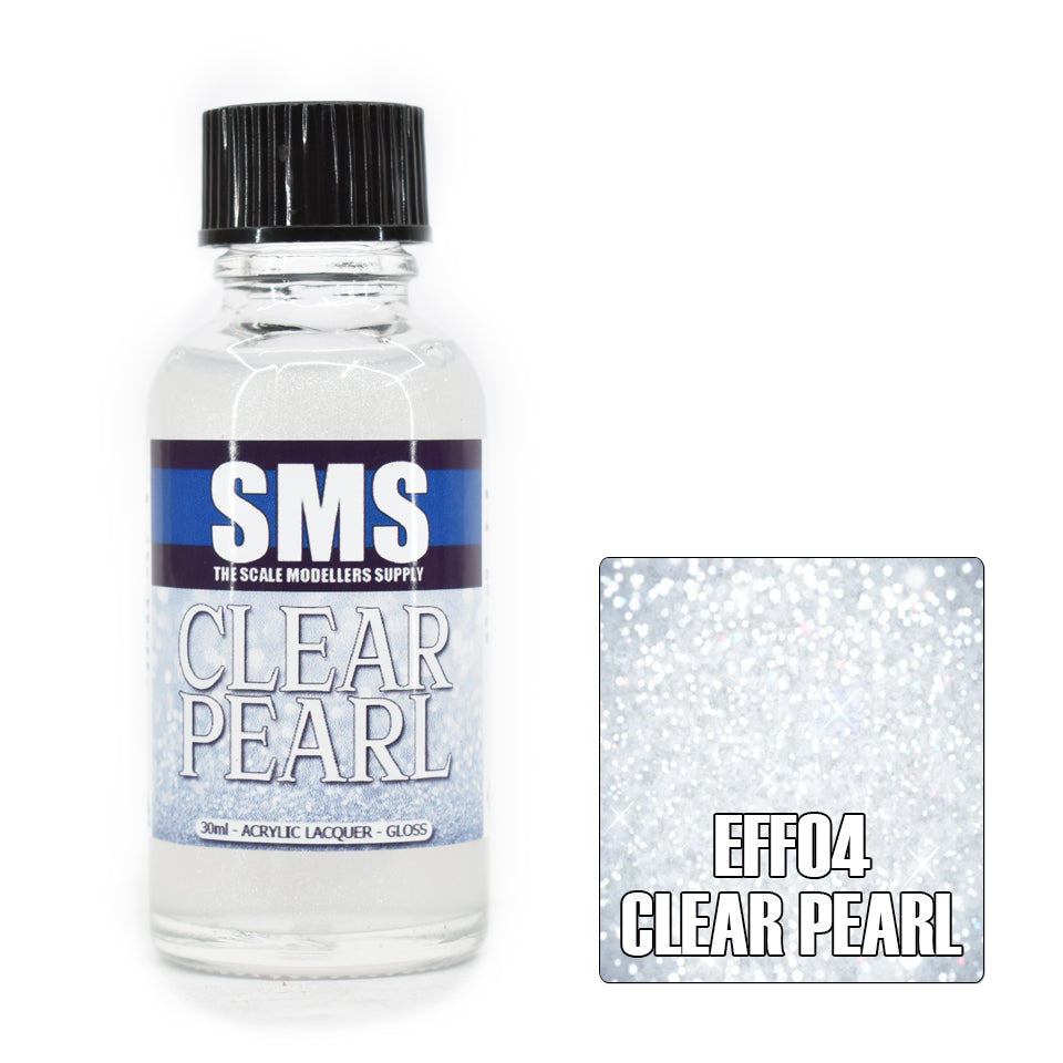 SMS Acrylic Lacquer Effects Clear Pearl 30ml