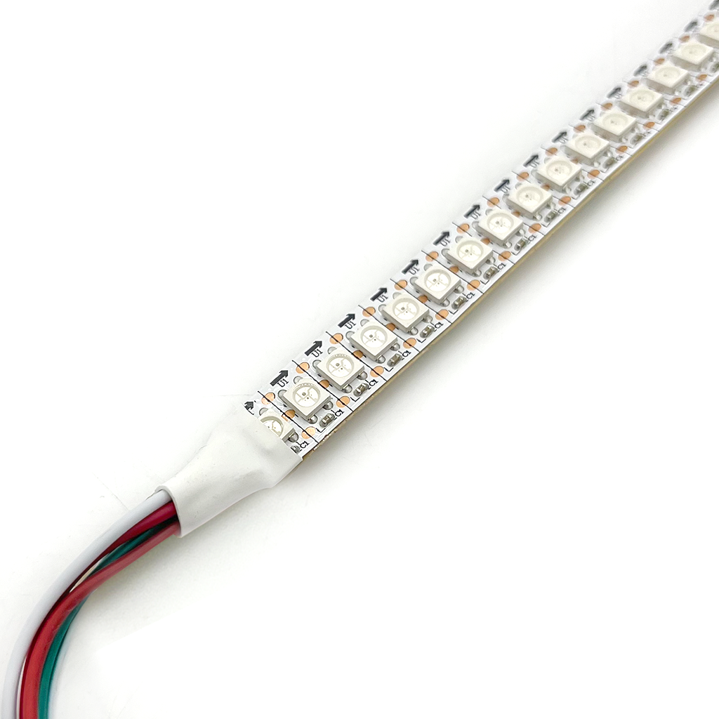 Programmable led outlet light strip